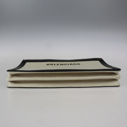 Balenciaga Canvas Black Clutch Bags