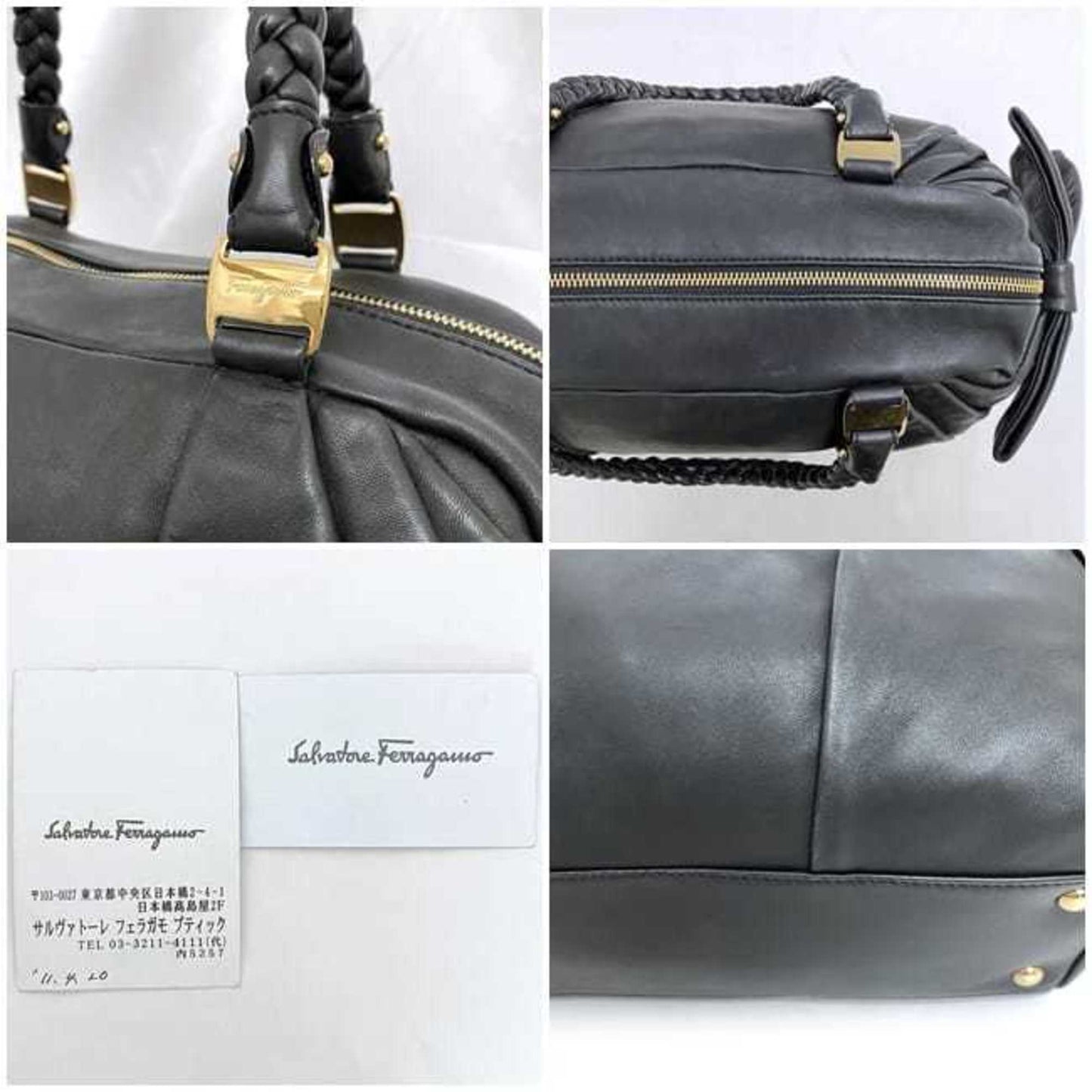 Salvatore Ferragamo Others Black Tote Bags