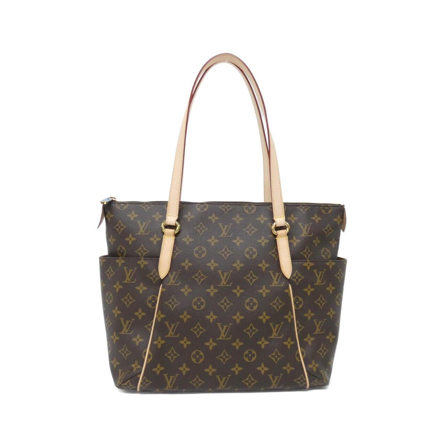 Louis Vuitton Coated Canvas Brown Handbags