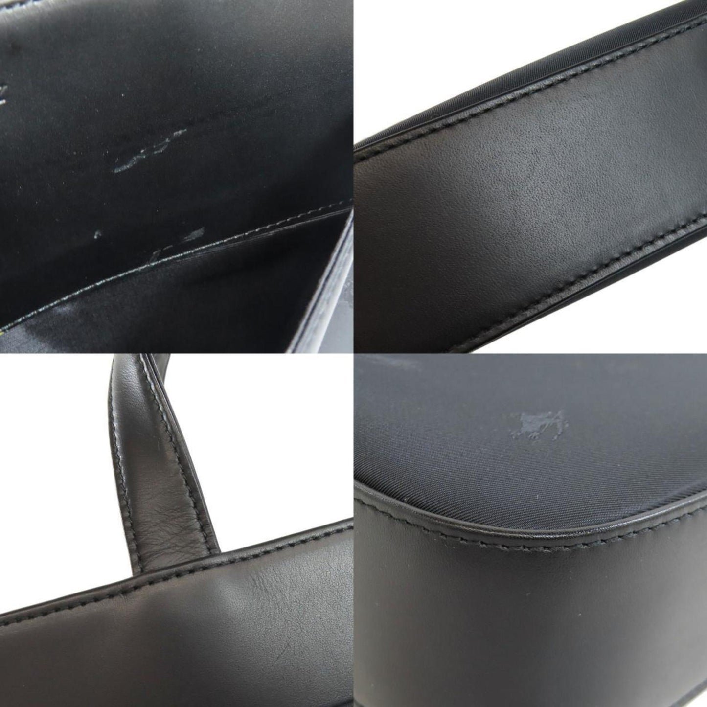 Burberry Nylon Black Handbags