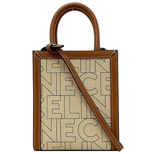 Celine Canvas Brown Handbags