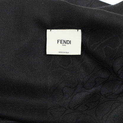 Fendi Silk Black Scarves