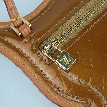 Louis Vuitton Vernis Gold Shoulder Bags