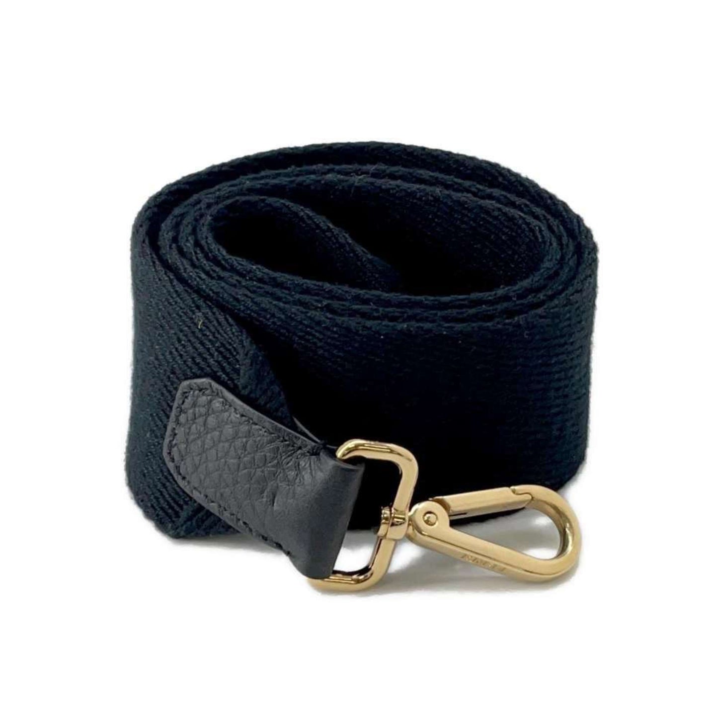 Fendi Canvas Black Shoulder Bags