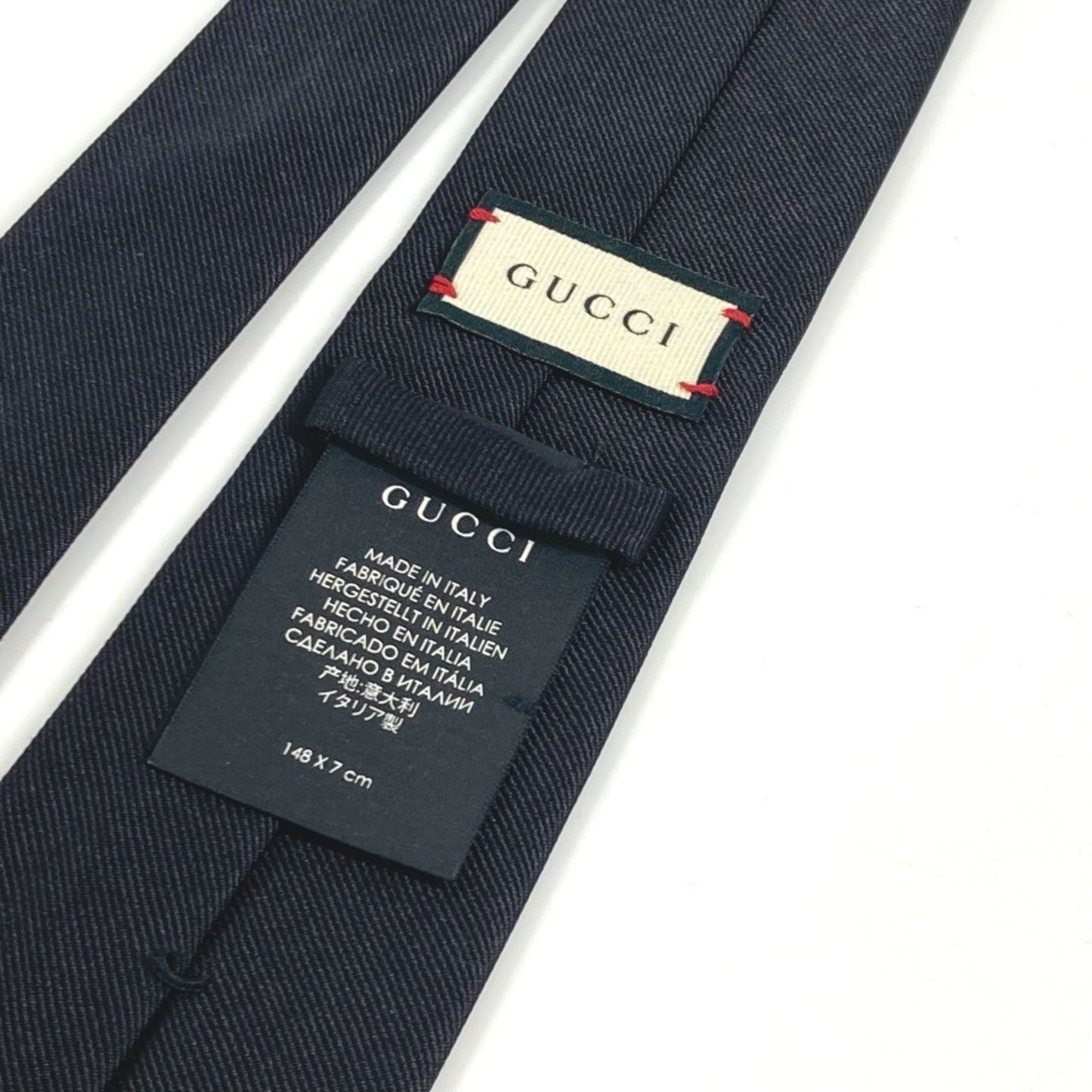 Gucci Silk Black Ties