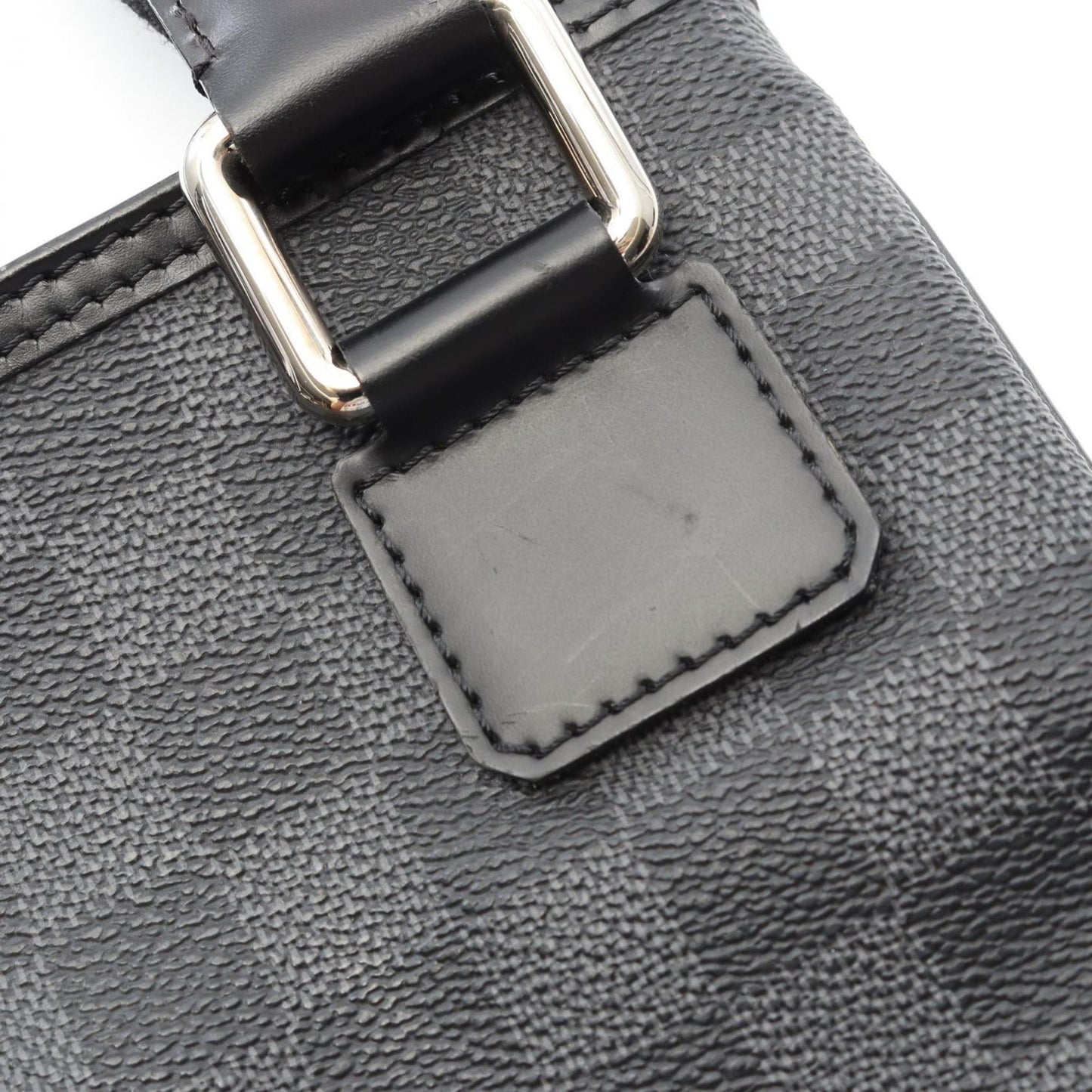 Louis Vuitton Coated Canvas Black Shoulder Bags
