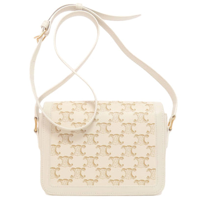 Celine Pvc White Shoulder Bags