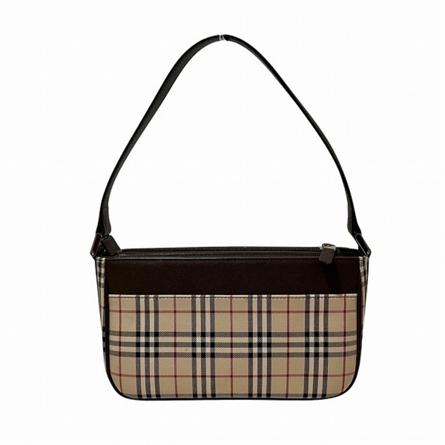 Burberry Canvas Brown Shoulder Bags