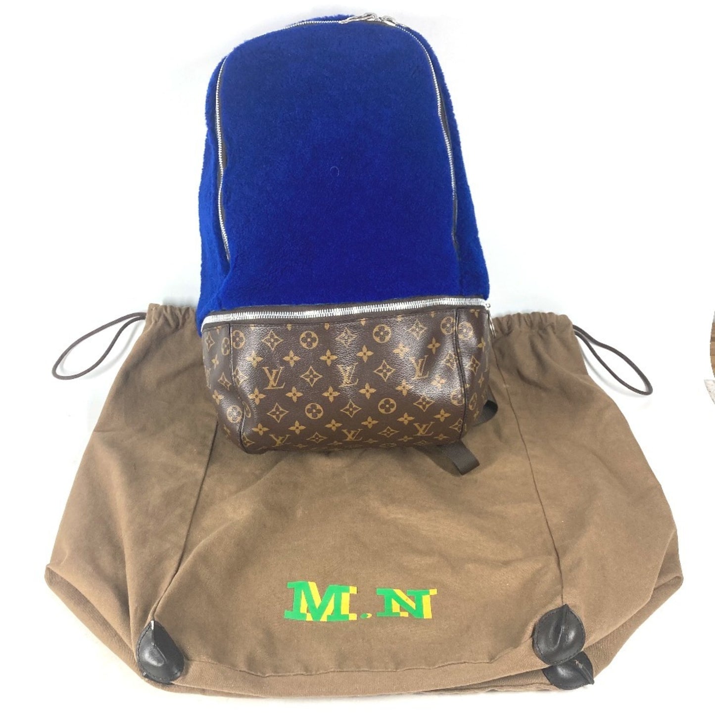 Louis Vuitton Monogram Canvas Blue Backpacks