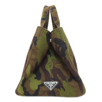 Prada Canvas Brown Handbags