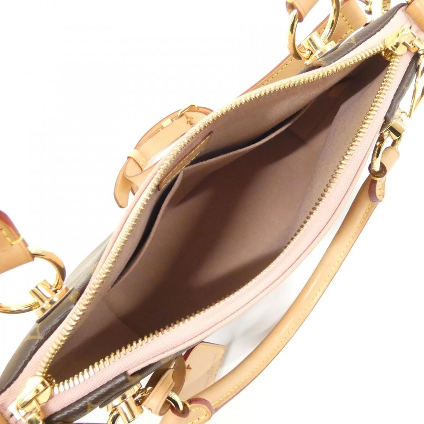 Louis Vuitton Coated Canvas Brown Handbags