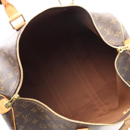 Louis Vuitton Coated Canvas Brown Travel Bags