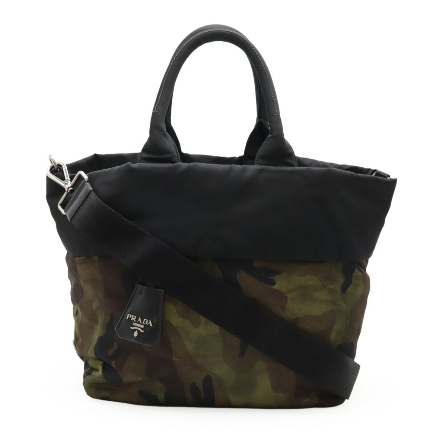 Prada Nylon Black Shoulder Bags