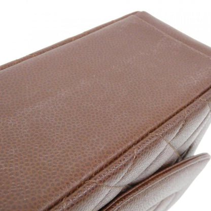Chanel Calfskin Brown Shoulder Bags