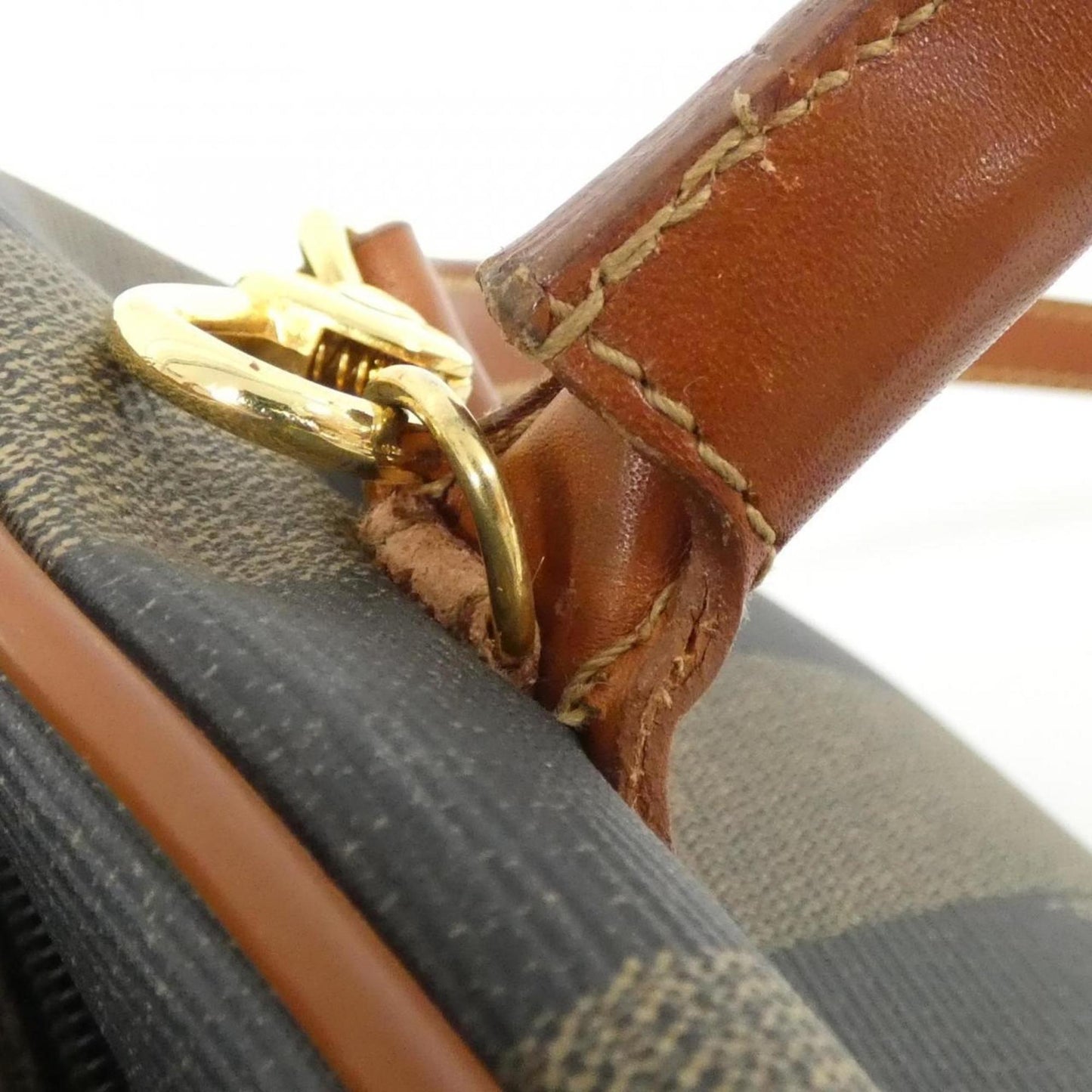 Fendi Coated Canvas Brown Handbags