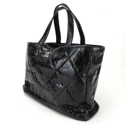 Chanel Tweed Black Tote Bags