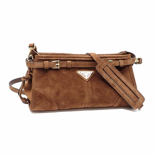 Prada Other Leather Brown Shoulder Bags