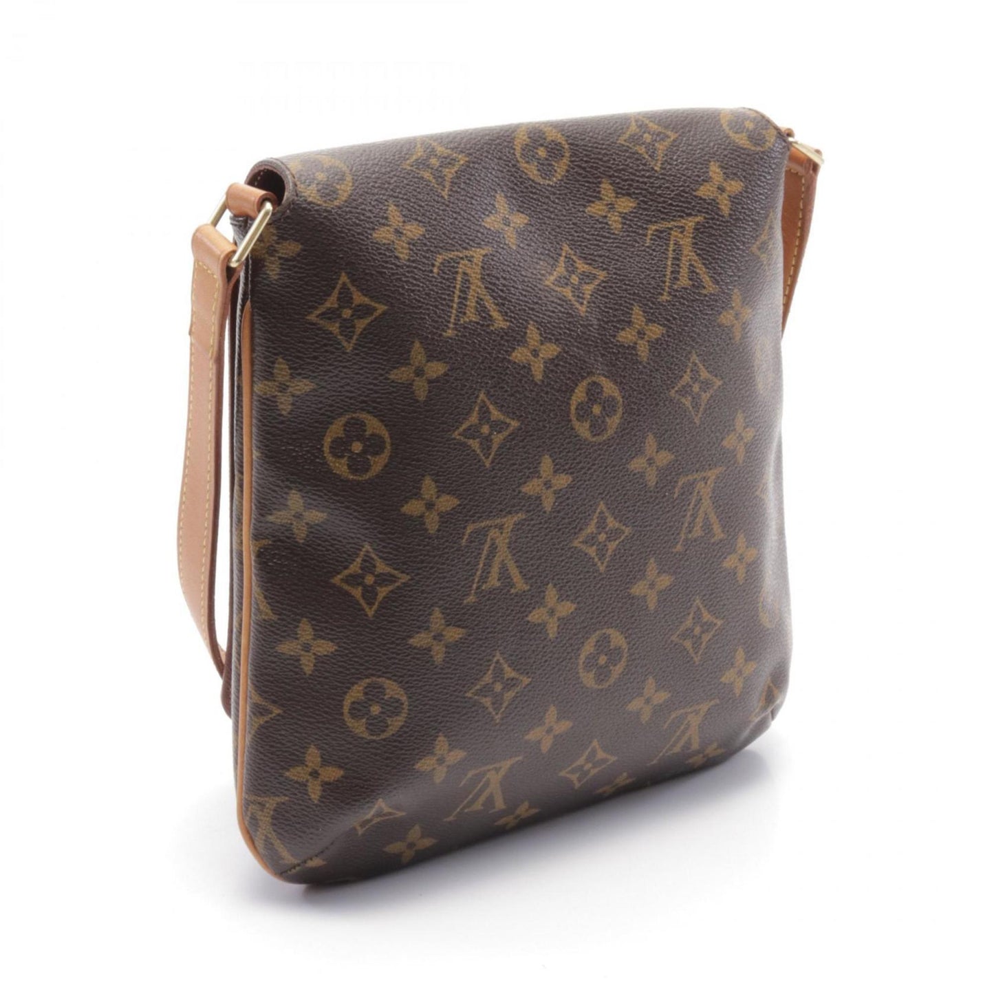 Louis Vuitton Coated Canvas Brown Shoulder Bags