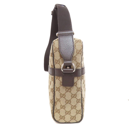 Gucci Canvas Brown Shoulder Bags