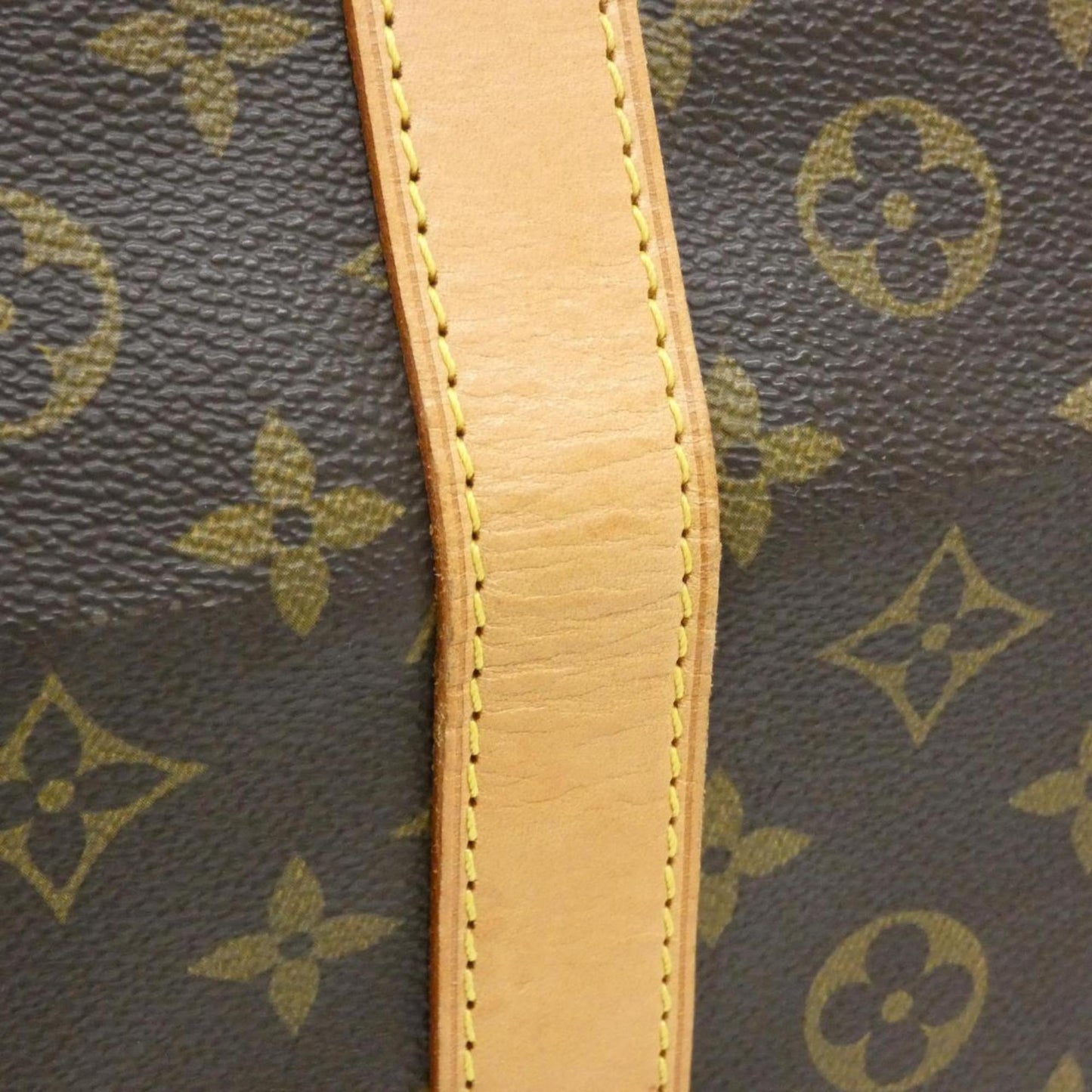 Louis Vuitton Coated Canvas Brown Travel Bags