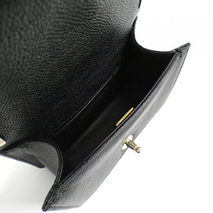 Chanel Calfskin Black Shoulder Bags