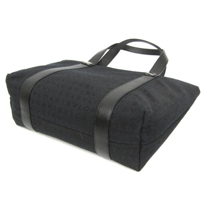 Bvlgari Canvas Black Handbags