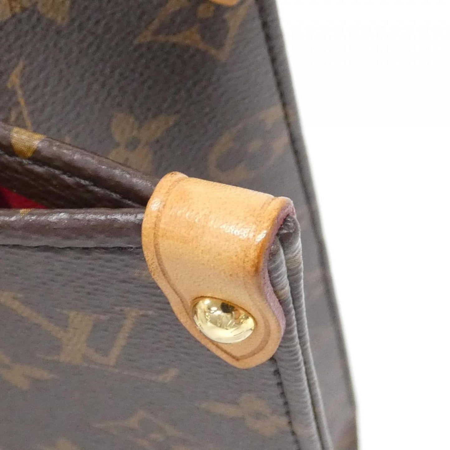 Louis Vuitton Coated Canvas Brown Handbags