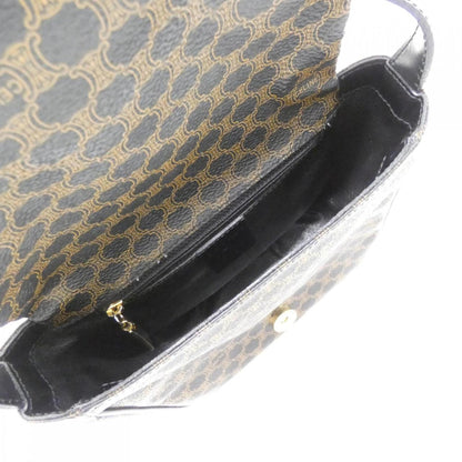 Celine Coated Canvas Black Shoulder Bags