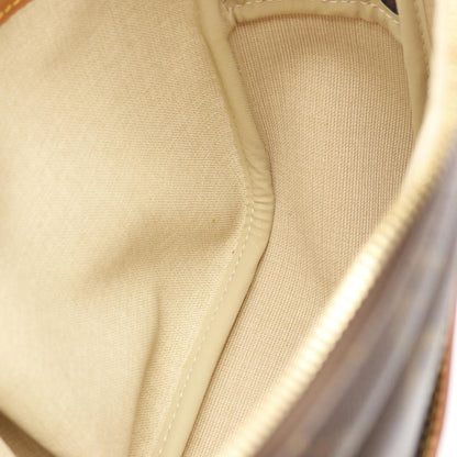 Louis Vuitton Coated Canvas Brown Shoulder Bags