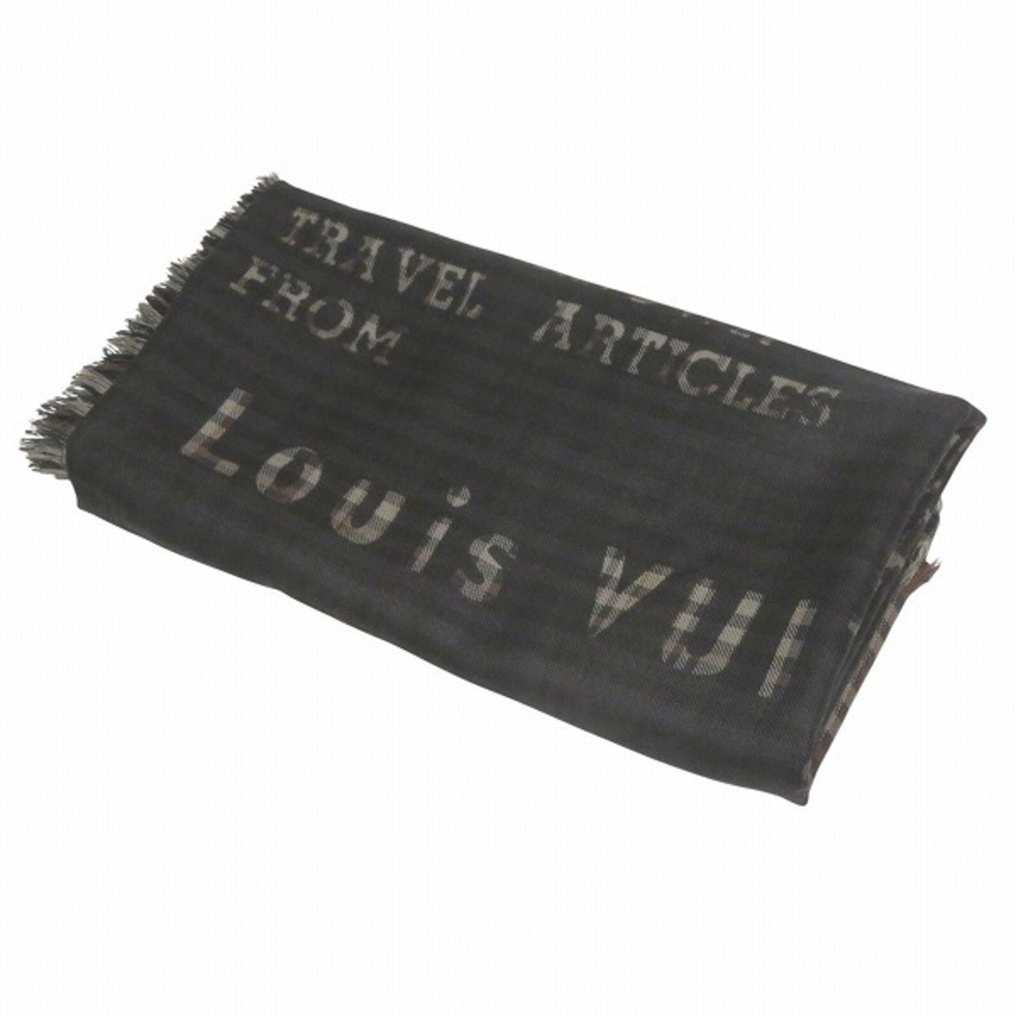 Louis Vuitton Wool Brown Scarves