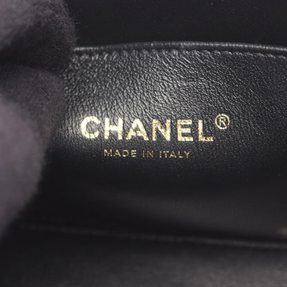 Chanel Calfskin Black Shoulder Bags