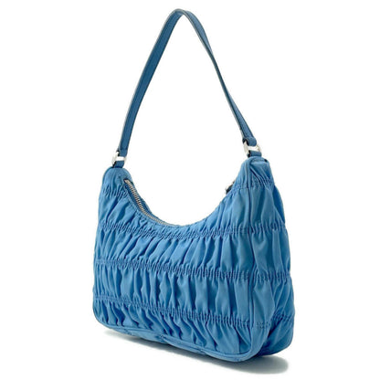 Prada Nylon Blue Shoulder Bags
