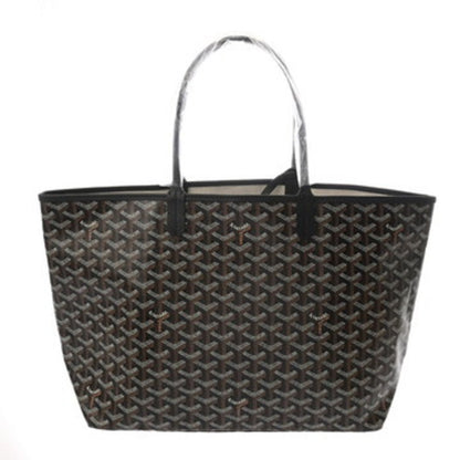 Goyard Pvc Black Tote Bags