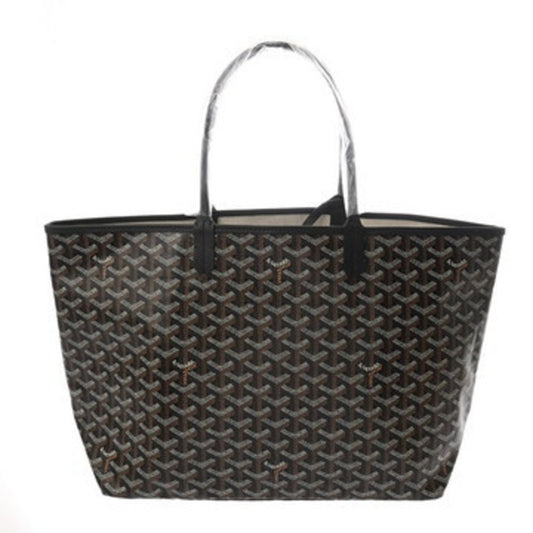 Goyard Pvc Black Tote Bags