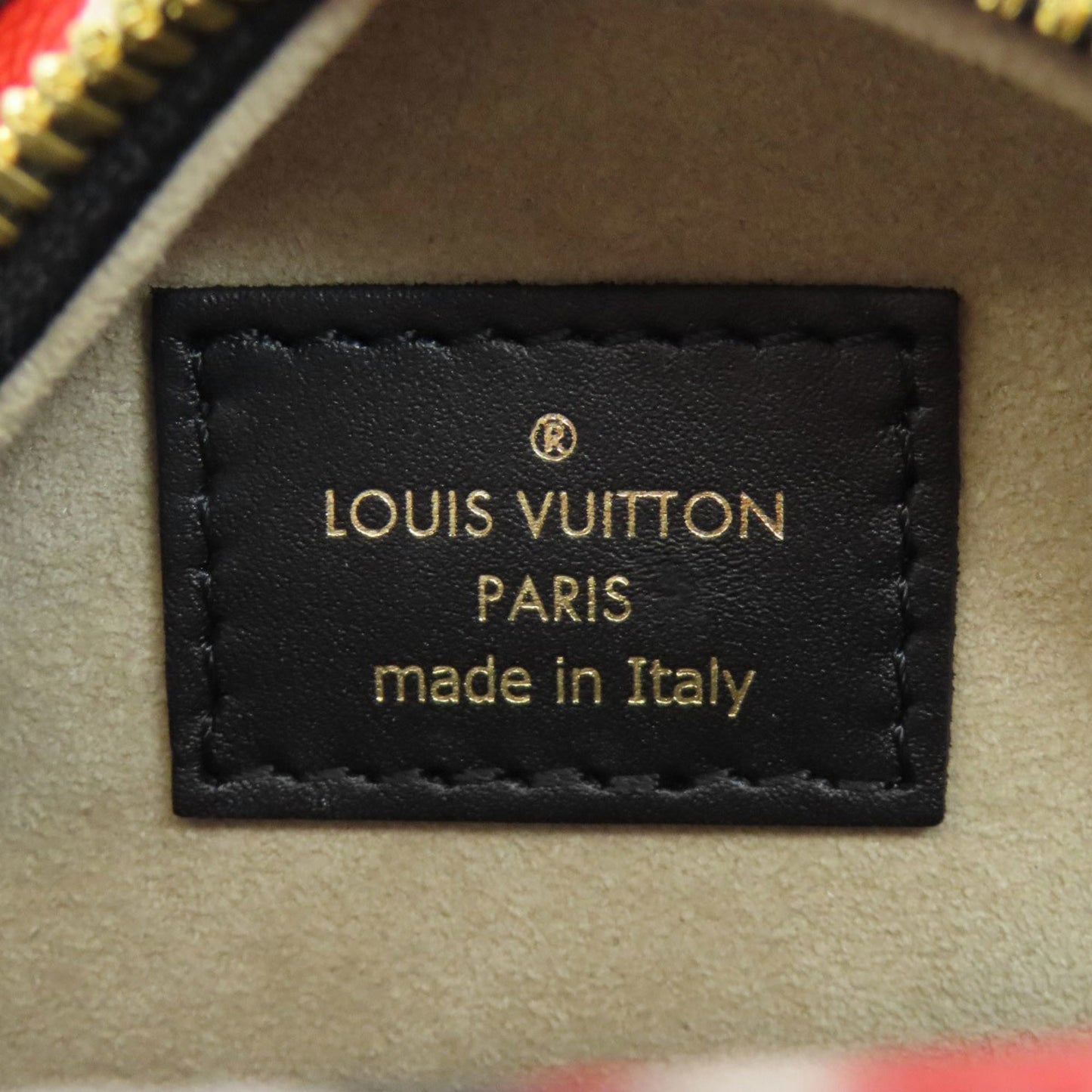 Louis Vuitton Monogram Canvas Red Shoulder Bags
