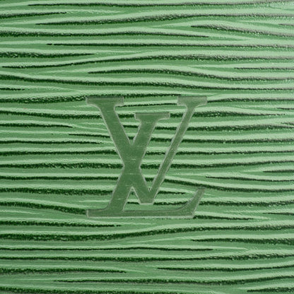 Louis Vuitton Epi Green Clutch Bags