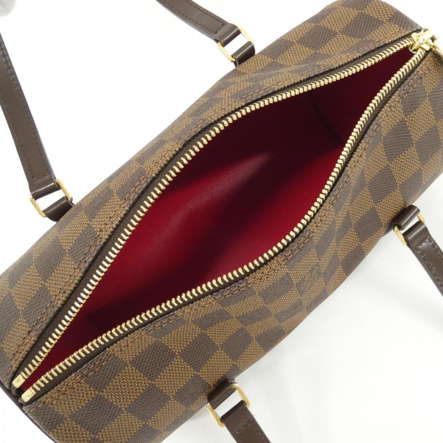 Louis Vuitton Coated Canvas Brown Handbags