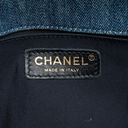 Chanel Denim Blue Handbags