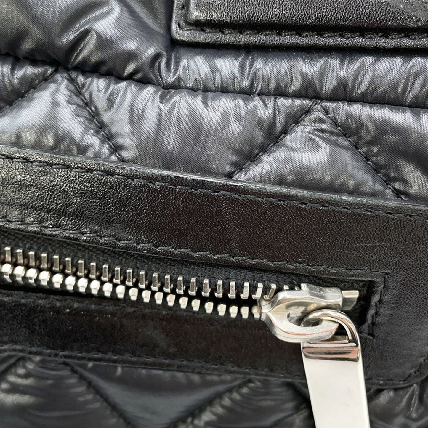 Chanel Nylon Black Tote Bags