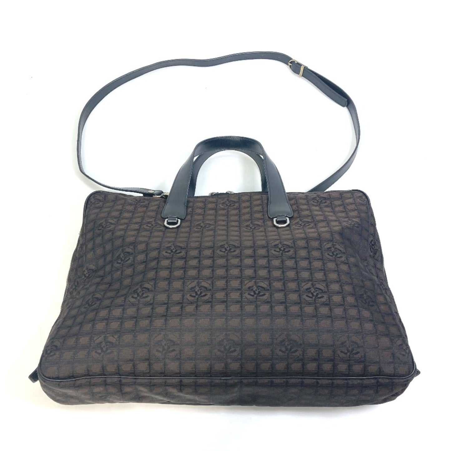 Chanel Nylon Brown Handbags
