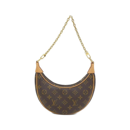 Louis Vuitton Coated Canvas Brown Shoulder Bags