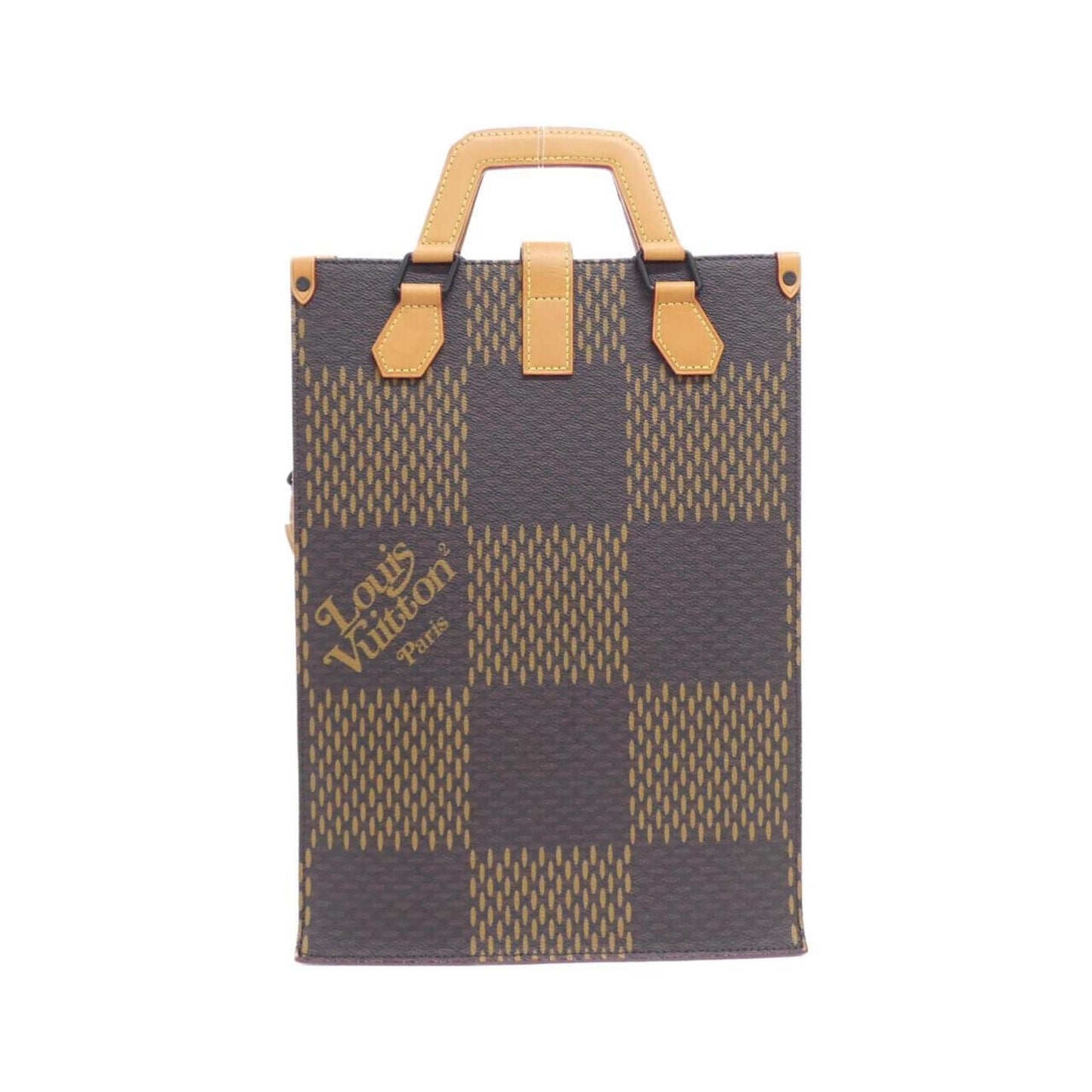 Louis Vuitton Coated Canvas Brown Handbags