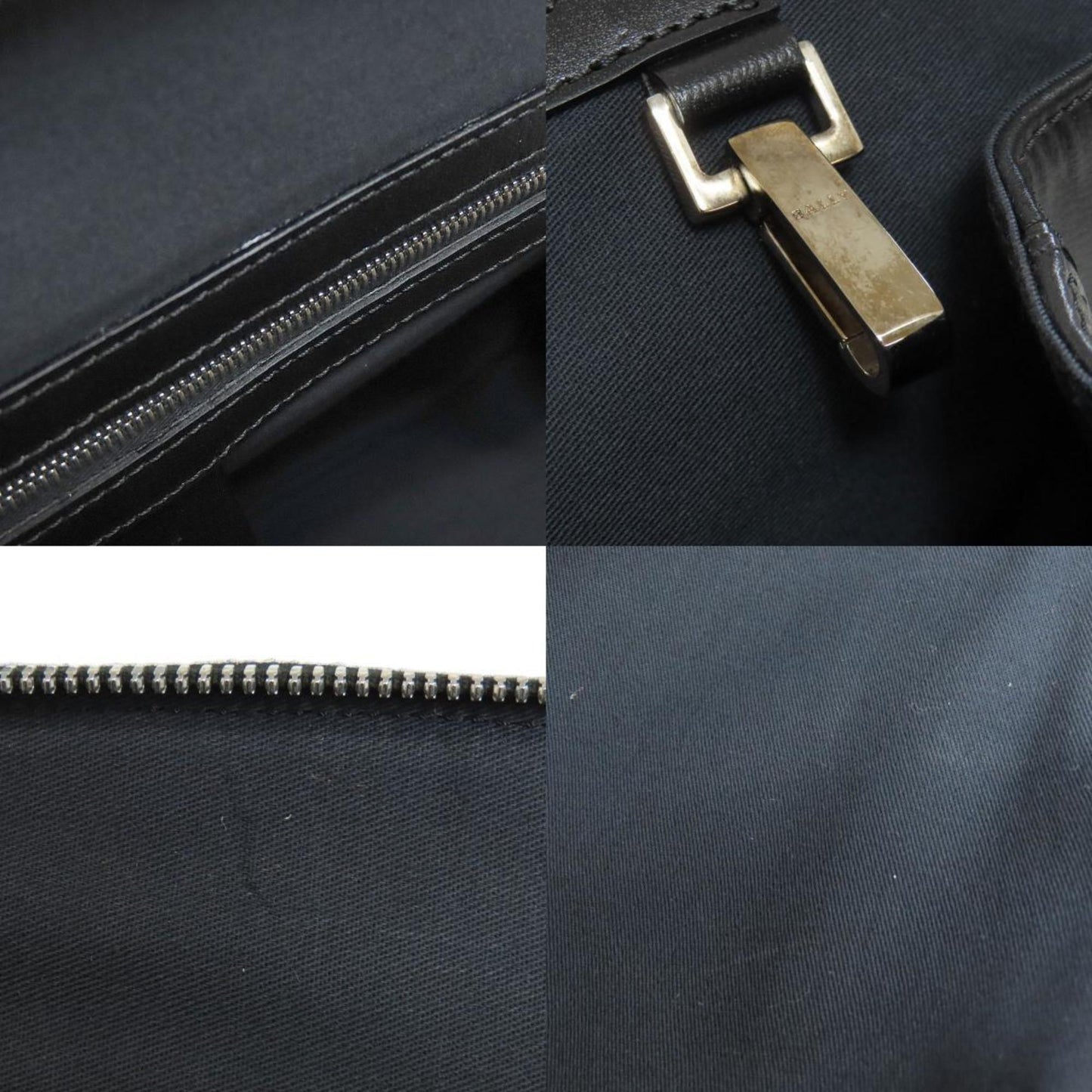 Bally Pvc Black Handbags