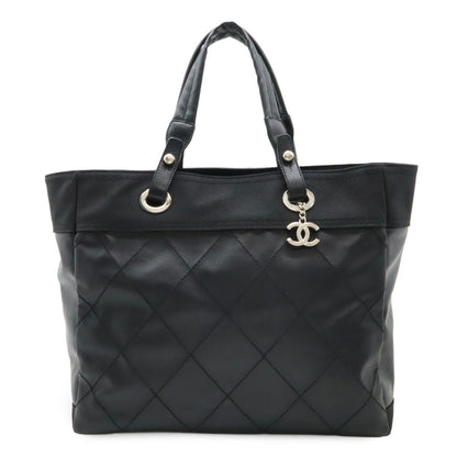 Chanel Coated Canvas Black Handbags