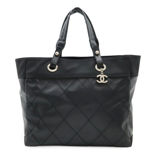 Chanel Coated Canvas Black Handbags