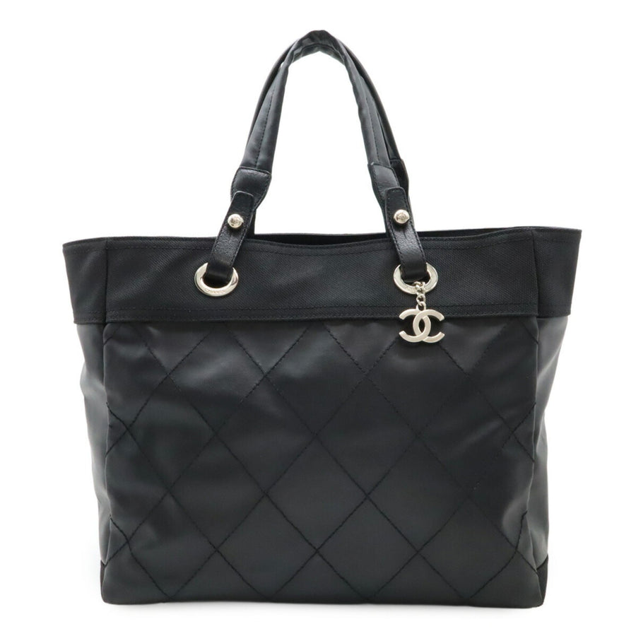 Chanel Coated Canvas Black Handbags