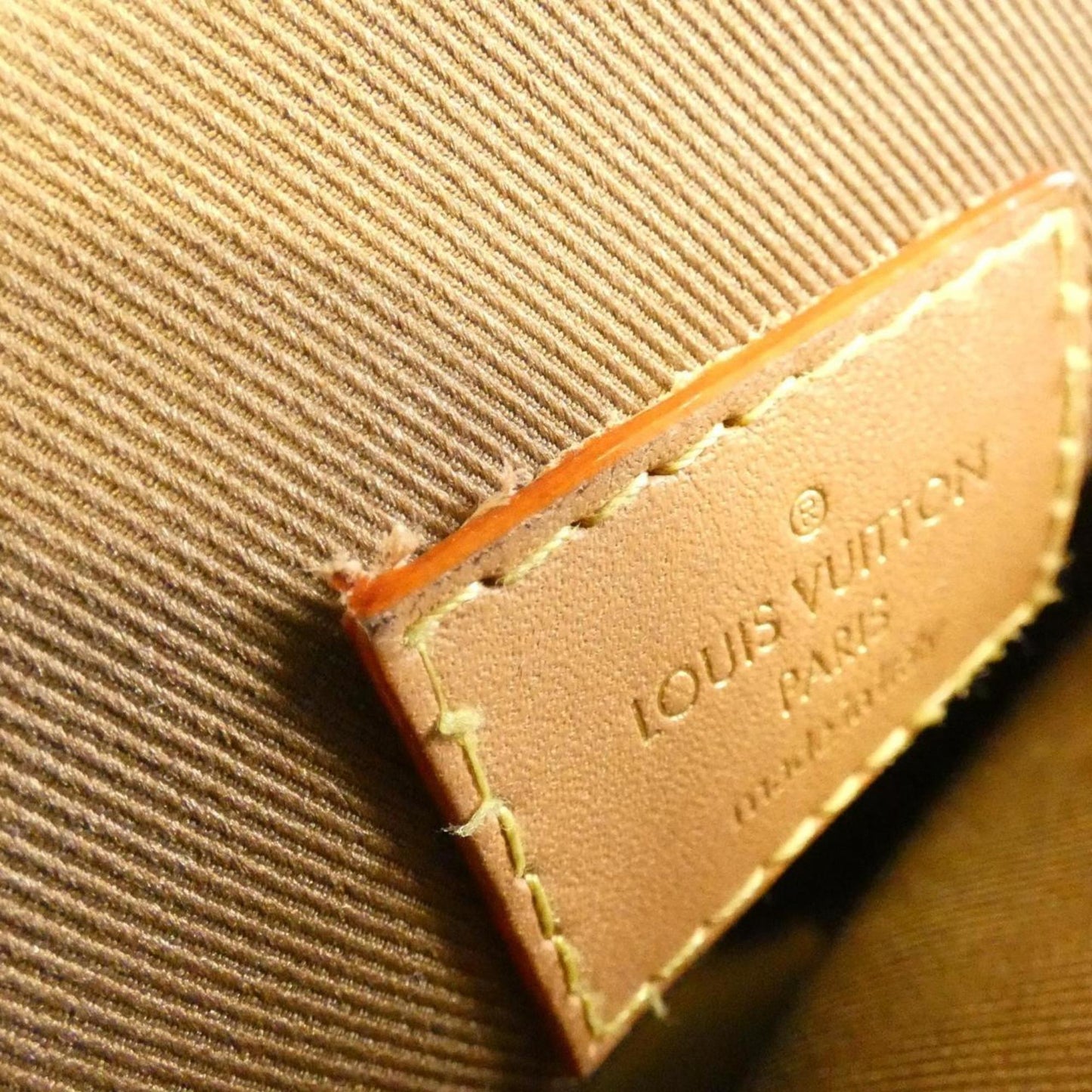 Louis Vuitton Coated Canvas Brown Shoulder Bags