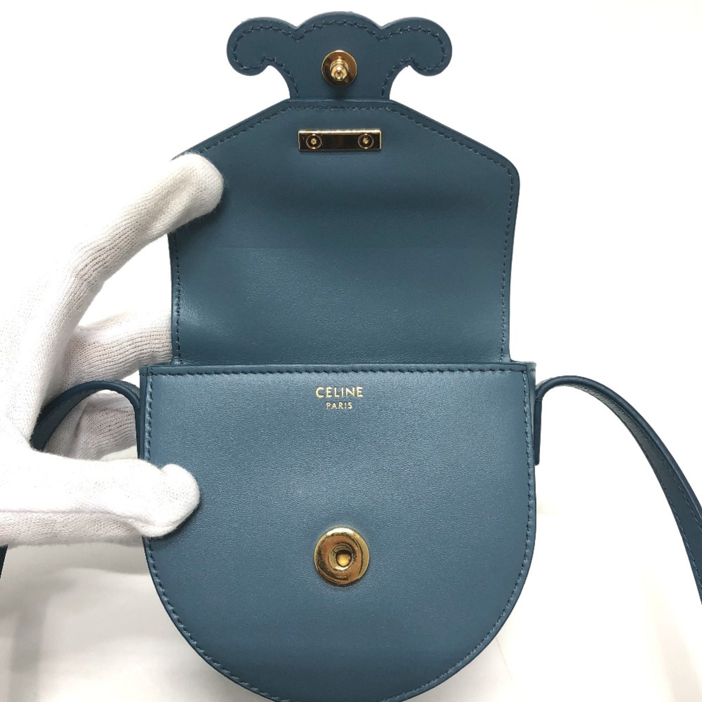 Celine Others Blue Shoulder Bags
