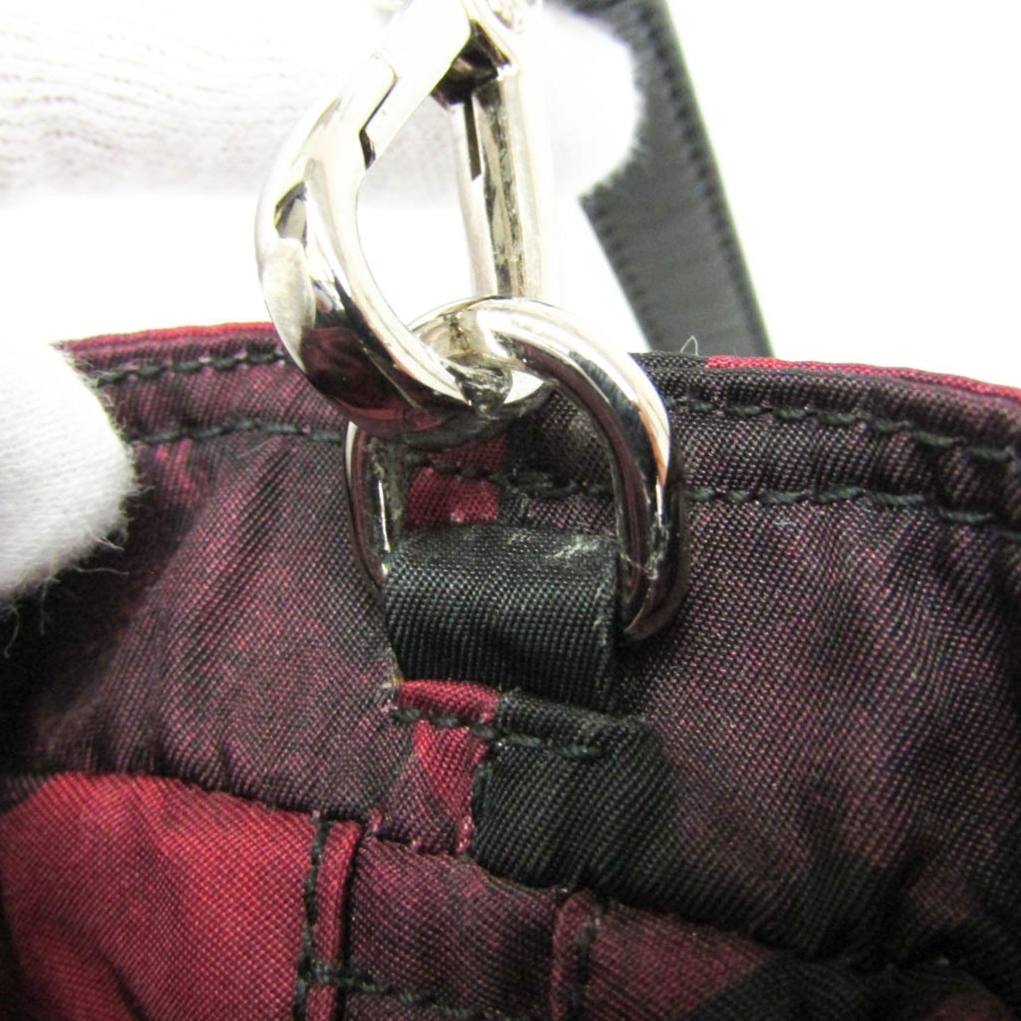 Prada Nylon Red Shoulder Bags
