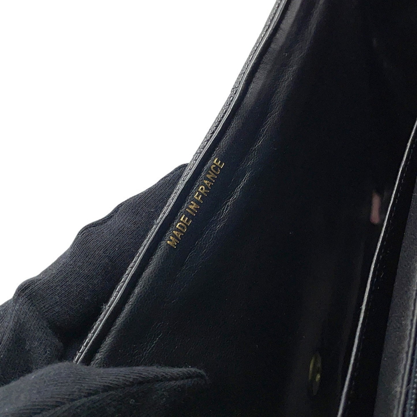 Chanel Calfskin Black Shoulder Bags